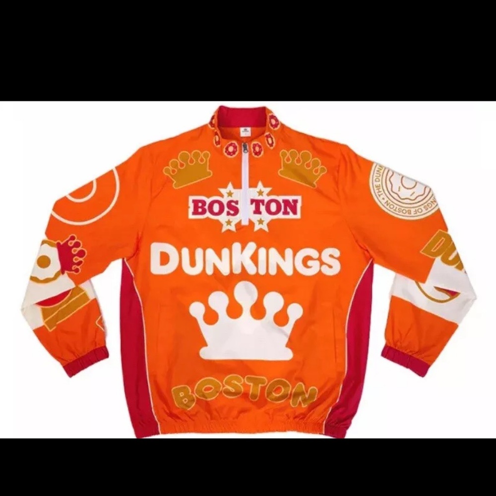 Dunkin Donuts DunKings Track Jacket Superbowl  - Men's Size S